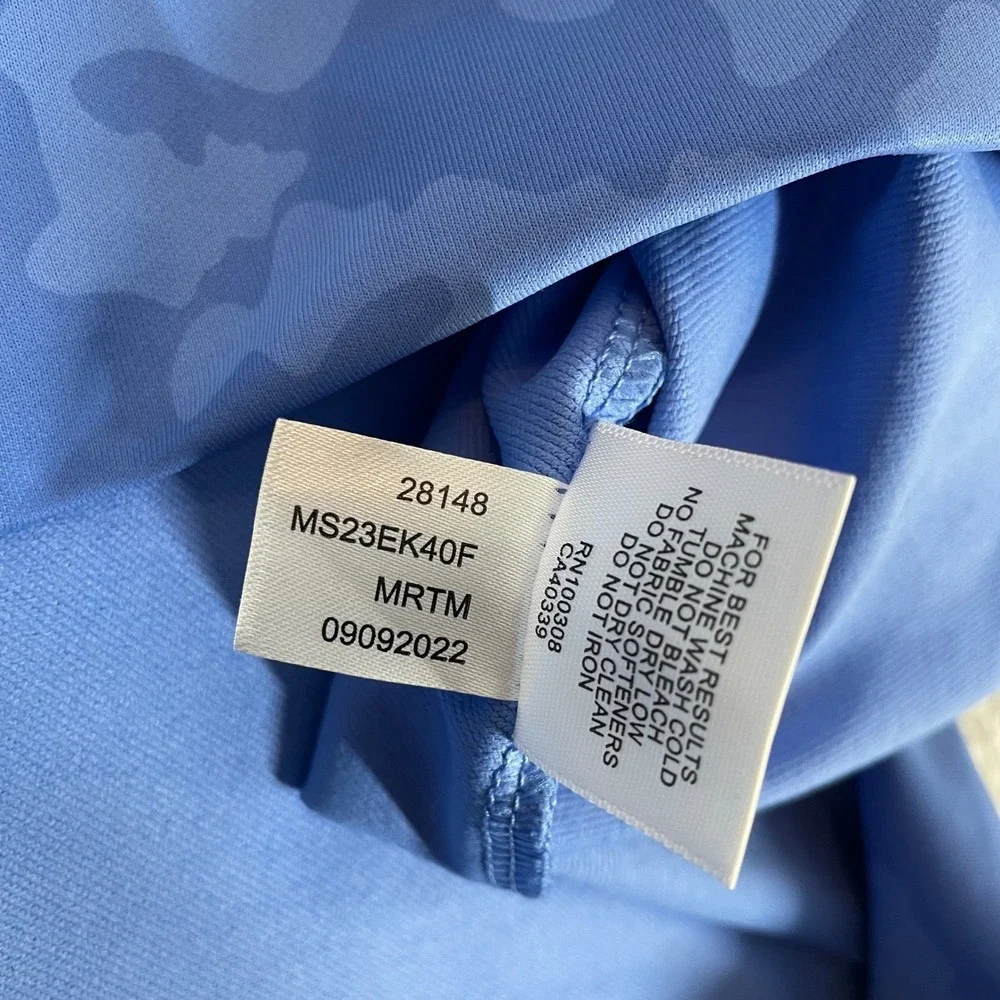 Peter Millar 1/4 Zip Pullover Mens Extra Large Camo Gradient Golf Performance